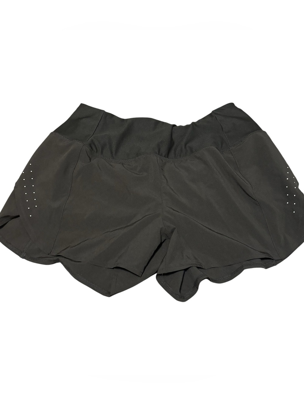 🔵🔵Athletic Works Black Women's Running Shorts with Reflective Dot Accents